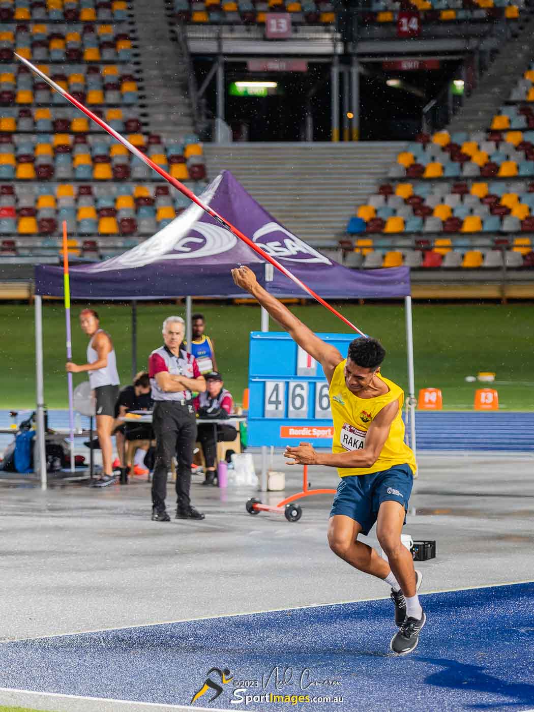 O'Neil Rakau, Men Open Javelin